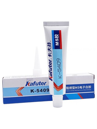 卡夫特K-5409阻燃型电子白胶改性硅烷 K-5409Y黄胶电子元器件密封