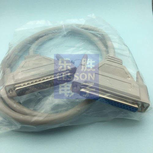 DB37PIN公对母数据线 针对孔连接线 DB37芯全铜传输线 1.5米 3米