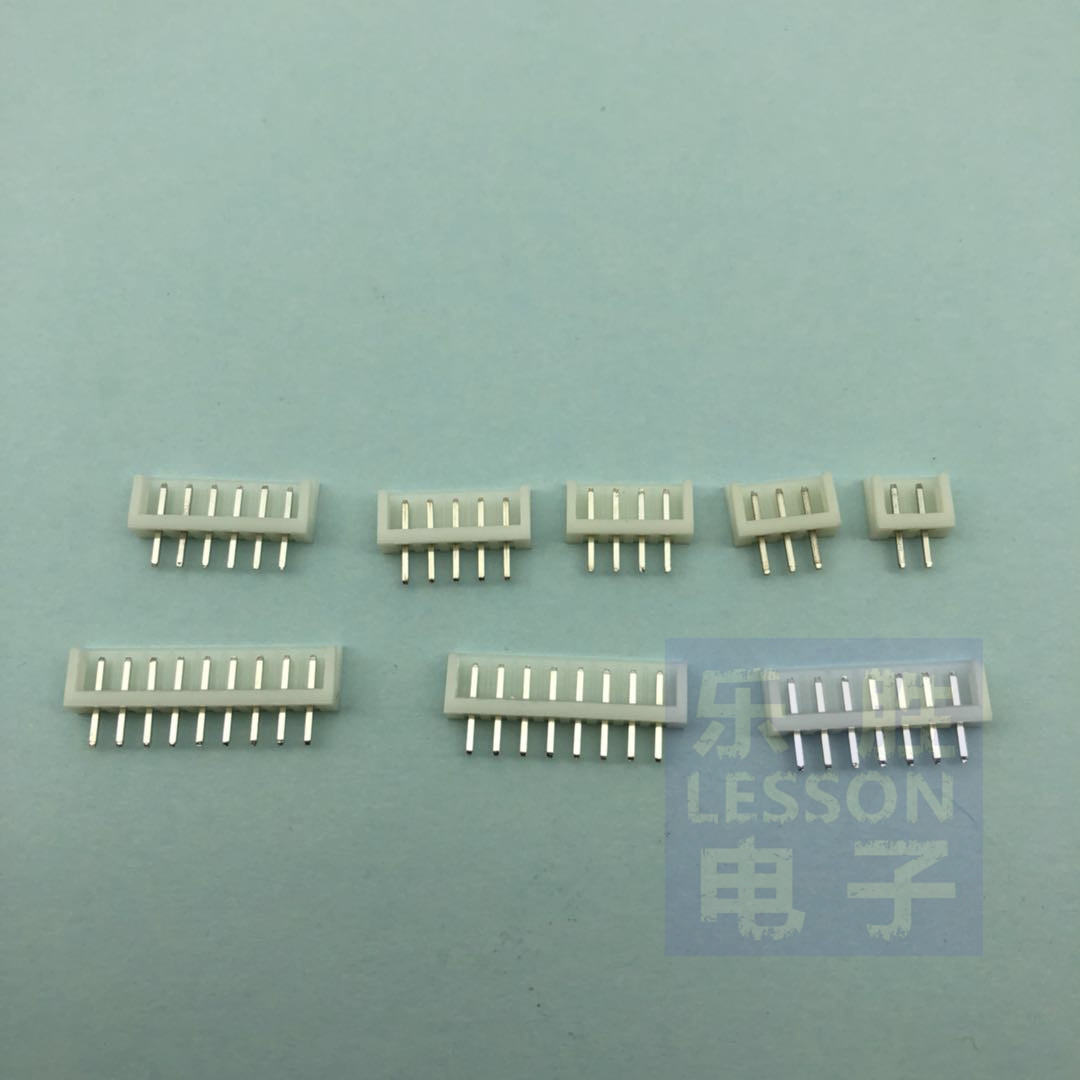 EH2P 3 4 5 6 7 8 9P条形连接器接线端子针座 间距2.5 底座 直插