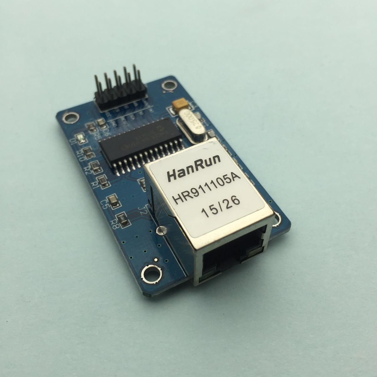 宽版 ENC28J60模块 spi 接口/以太网/网络模块/51/AVR/ARM/PIC代