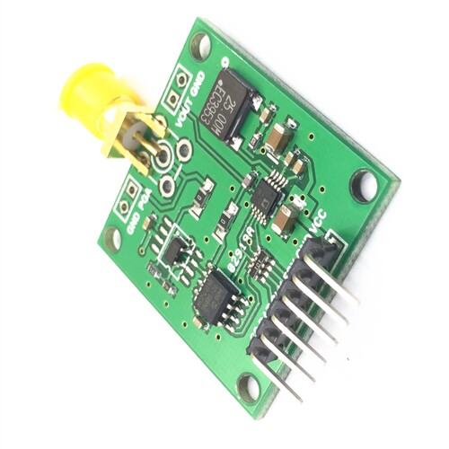 频率控制范围0-12.5MHZ,可输出正弦波、三角波,方波,板载高速放大器，可大幅输出信号。