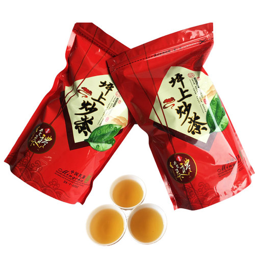 明前春野生坪上炒茶浓香炒青绿茶