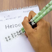 懒人罚抄笔连体笔可爱学霸抄写神器双写多支连接中性情侣笔罚抄笔