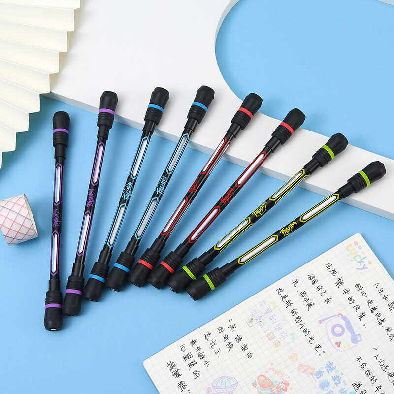 初学者学生转笔减压笔学生比赛用旋转笔可书写创意笔网红款转转笔