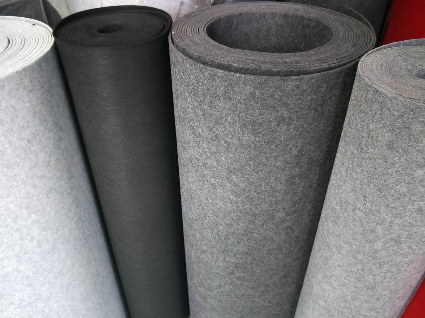 不反光拍照背景布 摄影场景布置 加厚麻灰色毛毡布 淘宝摄影道具