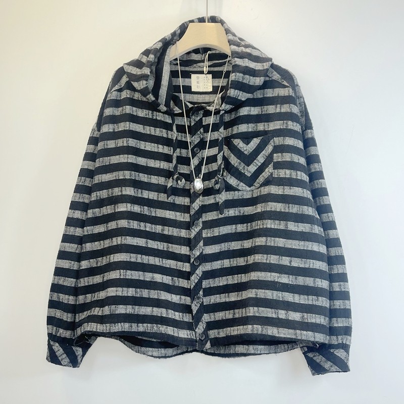 春秋新款磨毛条纹长袖开衫连帽外套女宽松大码休闲百搭上衣,女装/女士精品,常规大码外套,淘宝优惠券,粉丝福利购,淘宝优惠卷