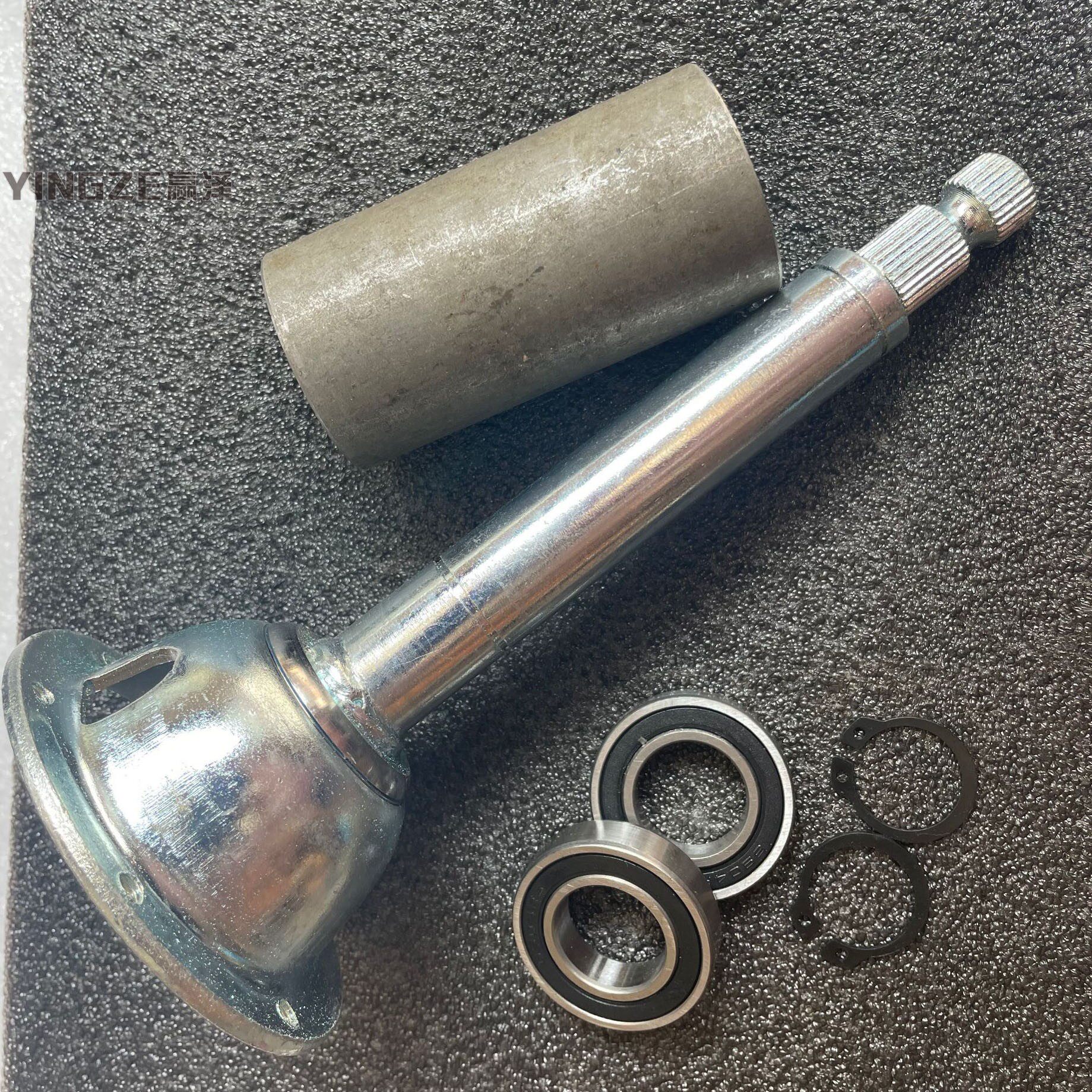 改装卡丁车四轮电动摩托配件6孔方向盘座轴承桶 喇叭方向盘座,摩托车/装备/配件,摩托车车架,淘宝优惠券,粉丝福利购,淘宝优惠卷