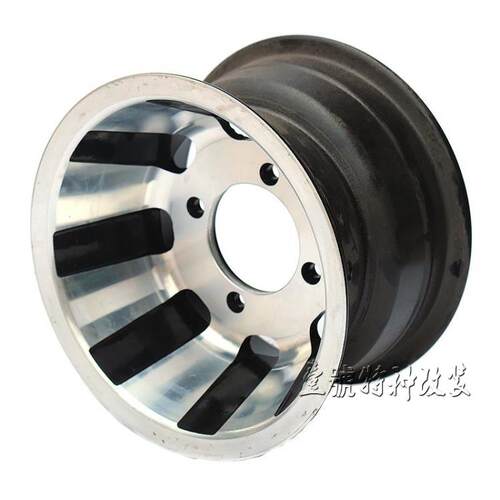 卡丁车四轮越野沙滩车10寸轮毂 22X10-10寸真空胎铝合金轮毂 轮圈 - 封面