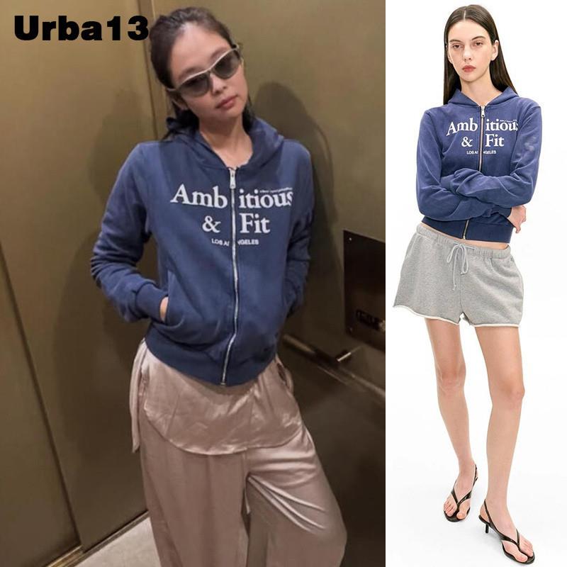 Urba13买手店正品Urban Sophistication卫衣Jennie同款帽衫外套