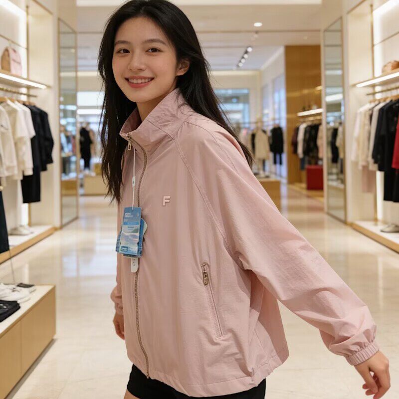 轻系立领防晒衣服外套女8