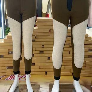 驰色保暖裤 驼绒蚕丝女6022加厚绵羊毛护膝男8022六层巨厚加肥棉裤