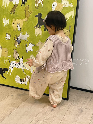 kalokaloA类棉纱连体爬行服哈衣
