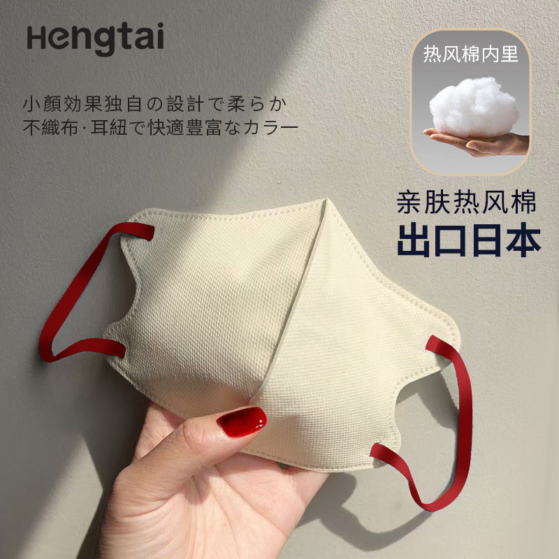 出口日本口罩独立装3D立体透气