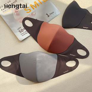 2024新款 秋冬骑行口罩秋冬护眼角显脸小透气加厚可水洗防晒保暖