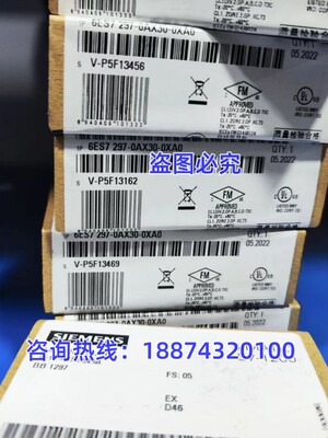 西门子6ES72970AX300XA0PLC