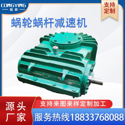 CWS450-63-1/2/3/4/F圆弧齿蜗轮蜗杆减速机聪颖涡轮涡杆减速器