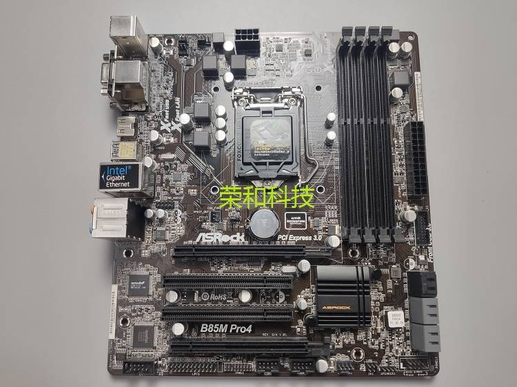 冲新asrock/华擎科技 b85m pro3/pro4/hds/gl 1150针ddr3集显小板