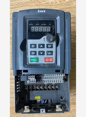 英威腾变频器，型号：GD300-19-5R5G-4，二手拆机