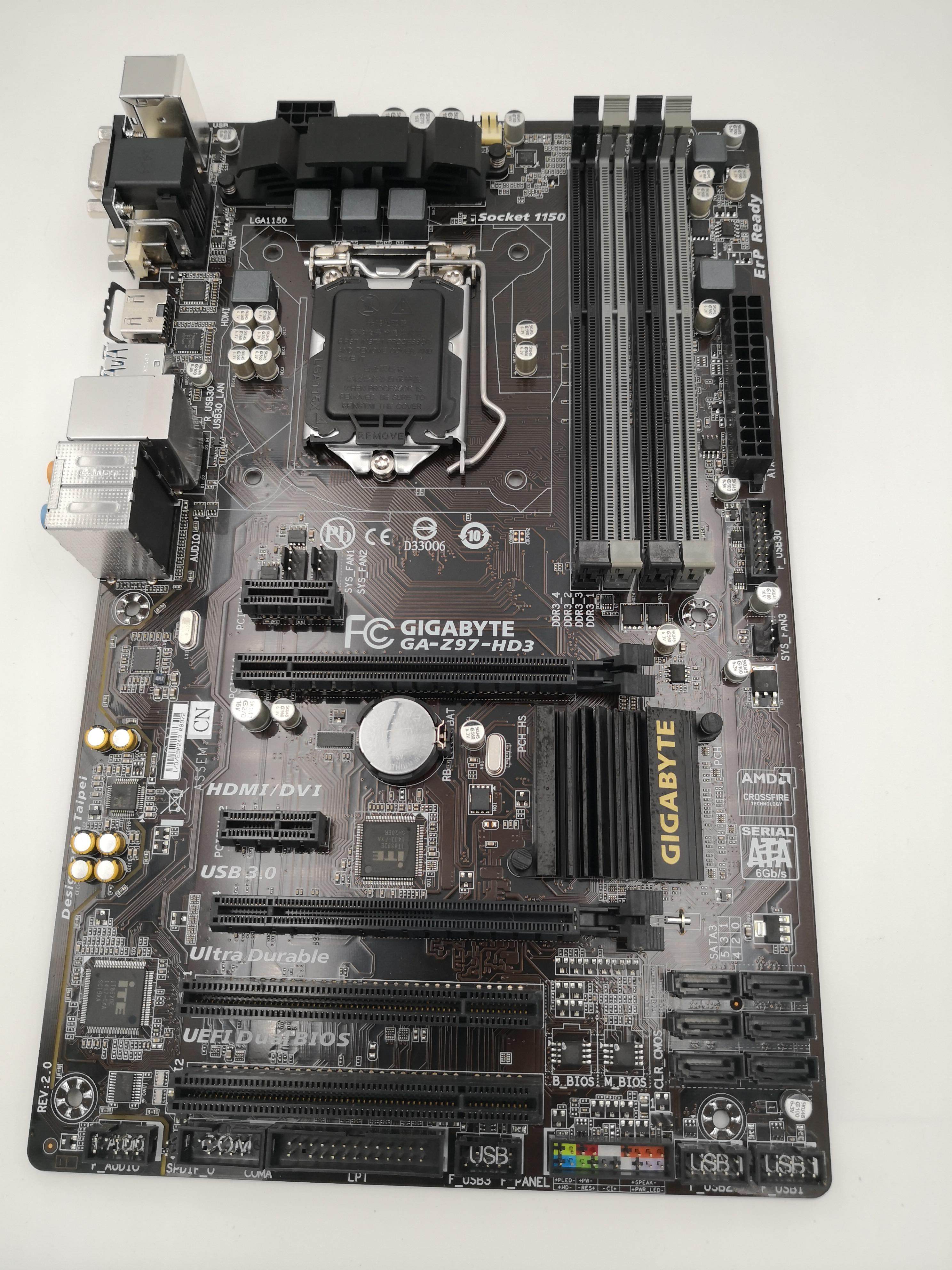 gigabyte/技嘉 z97-hd3主板 1150 ddr3 z97大板 超频一年包换