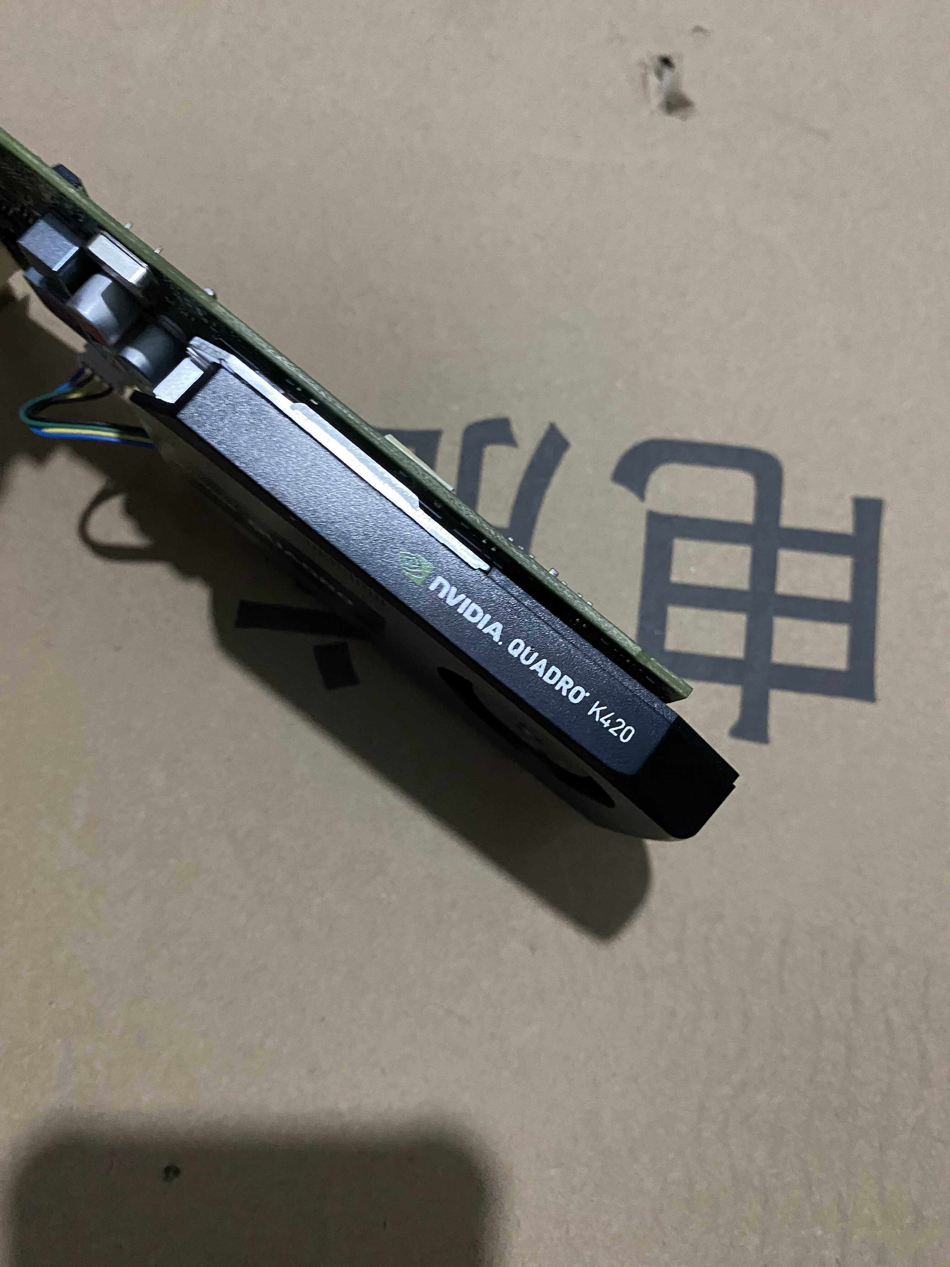 原装quadro k420 2gb专业图形显卡ps,cad平面设计 办公 质保一年