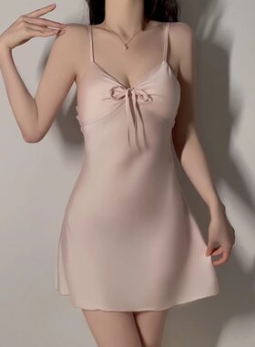 情调性感睡衣纯欲风小胸吊带睡裙