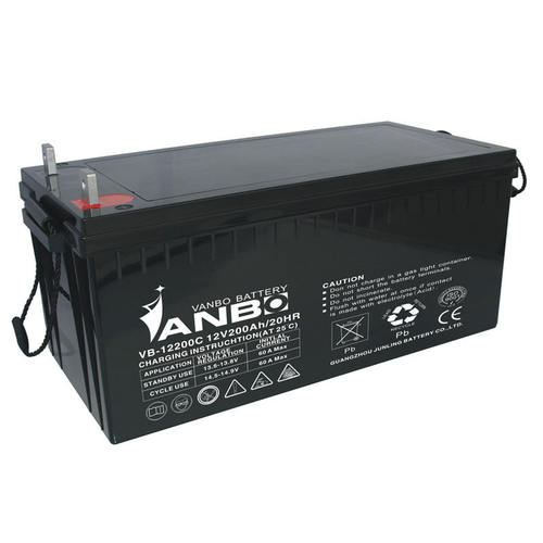 VANBO威博蓄电池VB-12200C 12V200AH发电厂 机房UPS 船舶储能电池