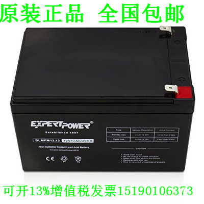 EXPERT POWER BLMFM12-12 进口蓄电池 免维护蓄电池 12v12ah电瓶