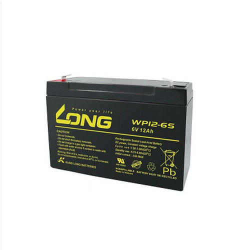 广隆LONG WP10-6 6V10AH铅酸免维护应急照明通讯医疗童车电动玩具