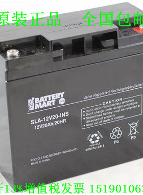英国 BATTERY MART蓄电池 SLA-12V20-INS/ 12V20AH进口 电瓶