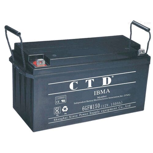 德国CTD蓄电池6GFM150铅酸免维护12V150AH应急消防机房UPSEPS