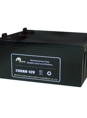 电力士蓄电池12V200AH免维护铅酸200AH12Vups电源阀控密闭式船舶