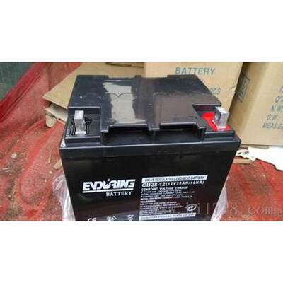 恒力ENDURING蓄电池12V38AH 电力设备/机房免维护CB38-12包