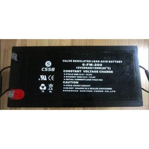 CSSB沈松蓄电池6-FM-100 储能免维护型 基站UPS机房应急