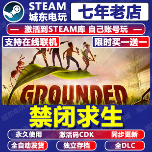 禁闭求生 游戏Steam激活码CDK入库全DLC多人在线联机Grounded国区