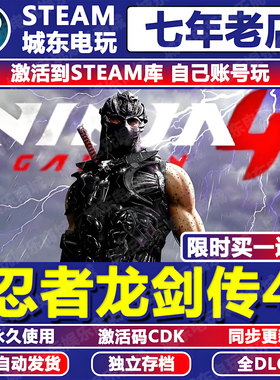 忍者龙剑传4游戏Steam激活码CDK全DLC永久入库全球区NINJA GAIDEN