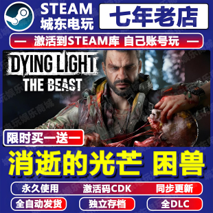 消逝 CDK全DLC永久入库游戏全球区国区消失2 光芒困兽STEAM激活码