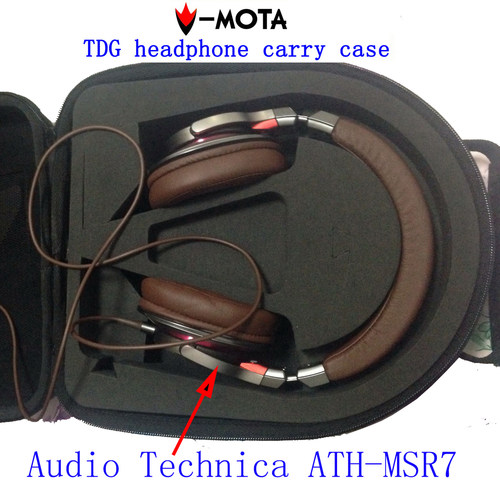 精品TDG耳机包ATH-MSR7 LTD红色限量版耳机盒 ATH-M50X收纳包 - 封面
