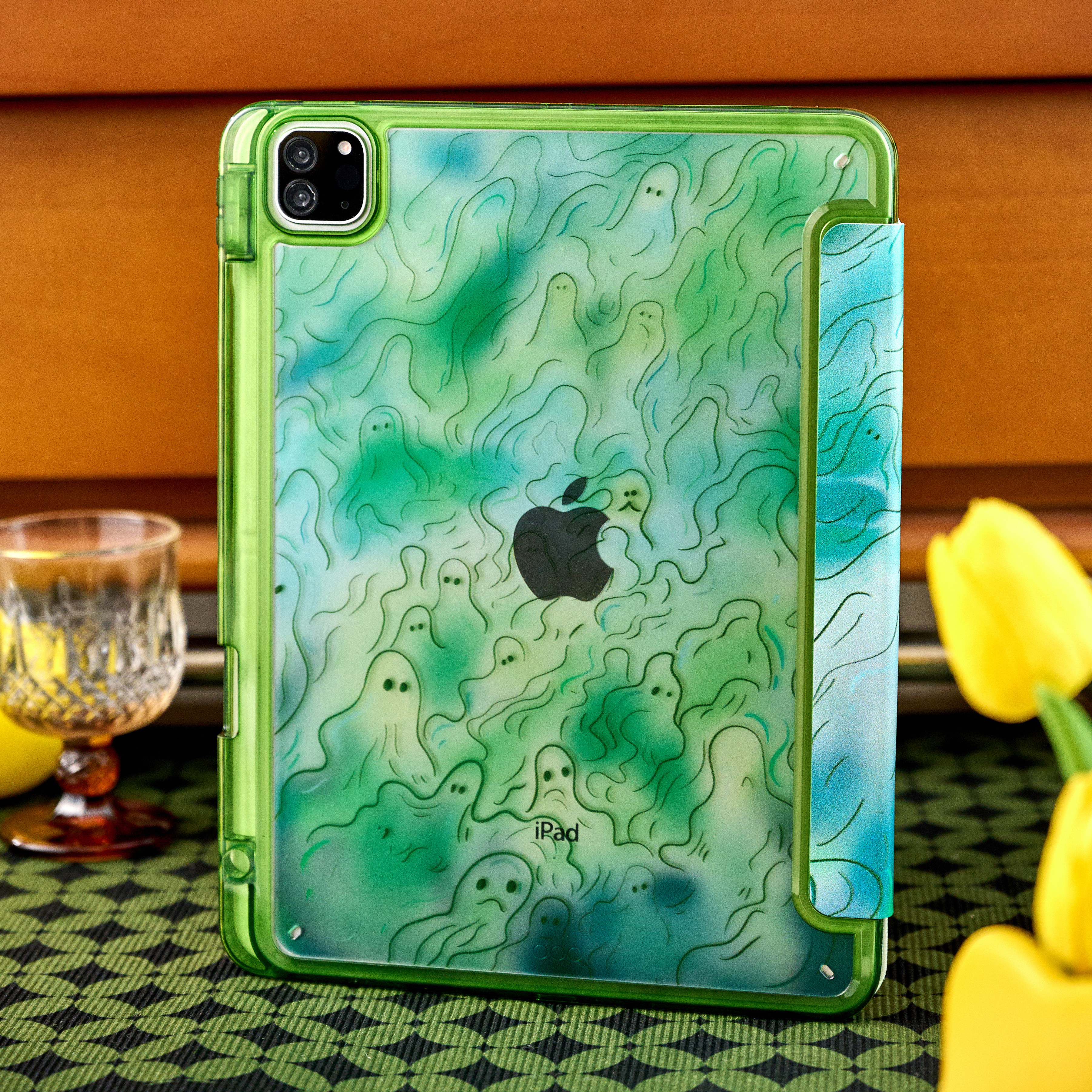 绿色幽灵苹果ipad11平板保护壳