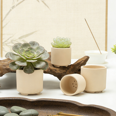 复古紫砂粗陶多肉花盆大小口径