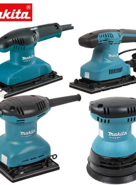 牧田M9200B木工砂纸机M9202B木材打磨M9204B抛光震动砂光机M9203B