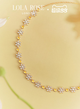 【春上新】Lola Rose罗拉玫瑰雏菊系列项链女款新款高级生日礼物