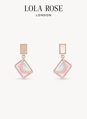 Lola Rose罗拉玫瑰情书耳钉耳饰女款小众高级时尚生日礼物