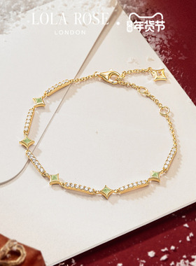 [新品上市]Lola Rose罗拉玫瑰闪星手链轻奢精致小众手串生日礼物
