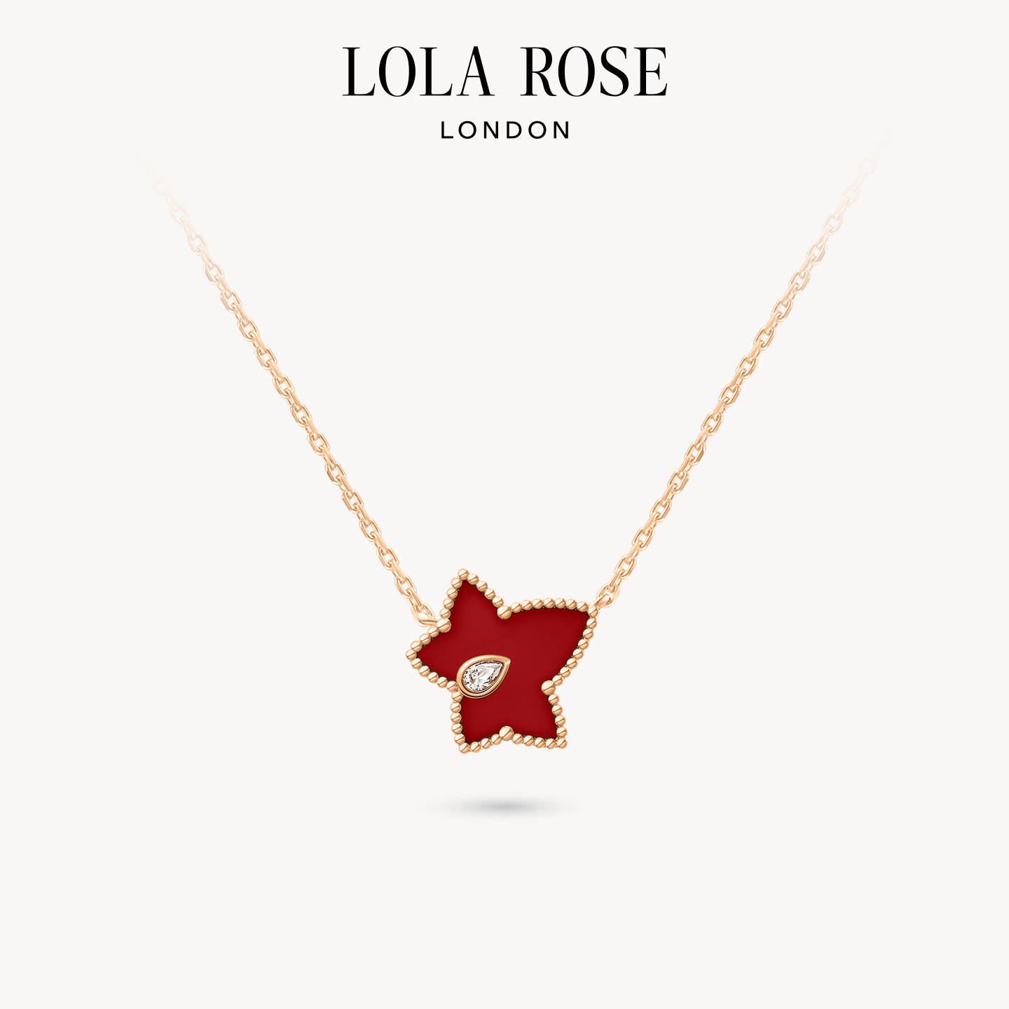 罗拉玫瑰常青藤项链女款