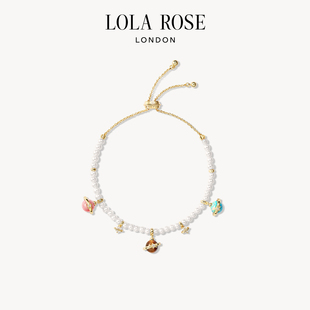 Lola Rose罗拉玫瑰日心说星球手链珍珠女款高级新款轻奢新年礼物