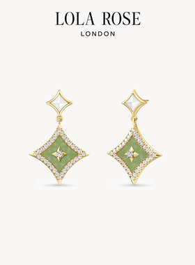 Lola Rose罗拉玫瑰闪星系列耳饰耳钉爆款小众时尚轻奢生日礼物