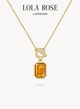 Lola Rose罗拉玫瑰珠宝盒系列项链女款时尚复古生日礼物