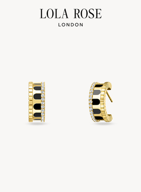 Lola Rose罗拉玫瑰拱门耳钉耳饰女款小众轻奢复古生日礼物