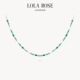Lola Rose罗拉玫瑰串珠系列绿松石孔雀石项链彩色宝石情人节礼物