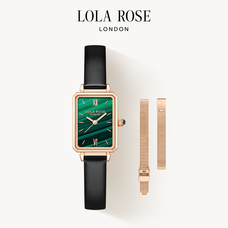 Lola Rose罗拉玫瑰小绿表+钢带女士手表女款生日礼物多图1